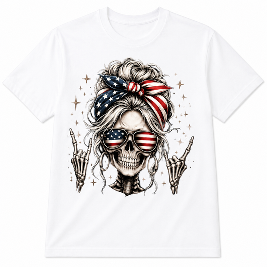 Vintage Skull Graphic