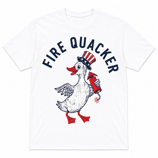 Fire Quacker Funny Duck