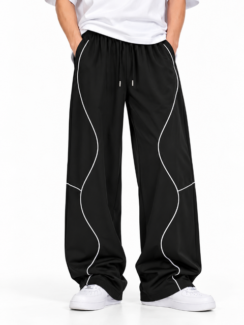 Curve Line Track Pants