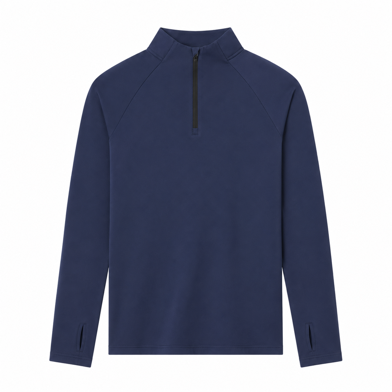 Mens Quarter Zip Long Sleeve Athletic