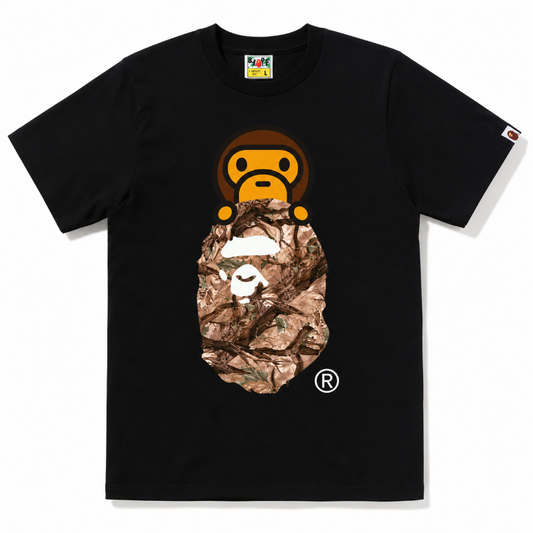 Urban Camo Ape Head Print