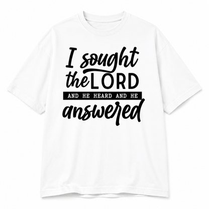 I Sought The Lord