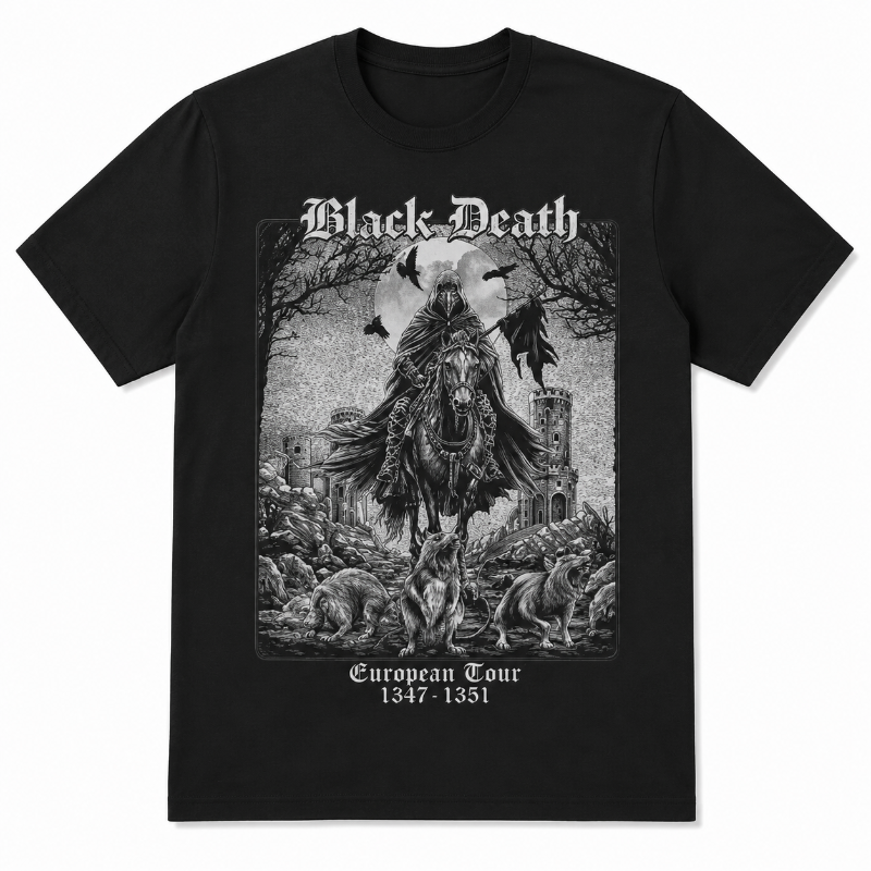 Black Death Gothic Graphic