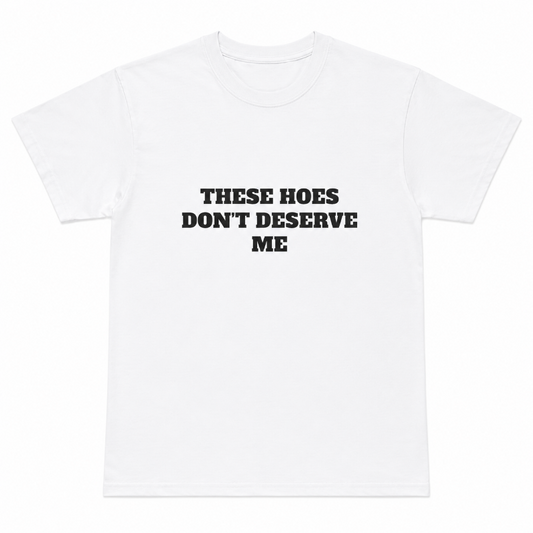 These Hoes Don't Deserve Me Graphic