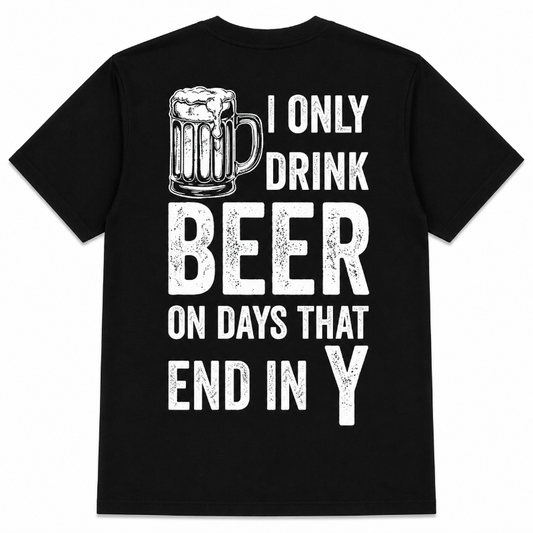 I Only Drink Beer Funny Graphic