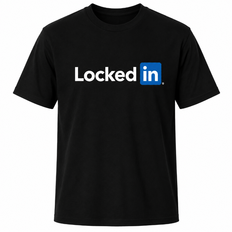 Locked In Funny Graphic
