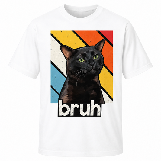 Bruh Cat Graphic