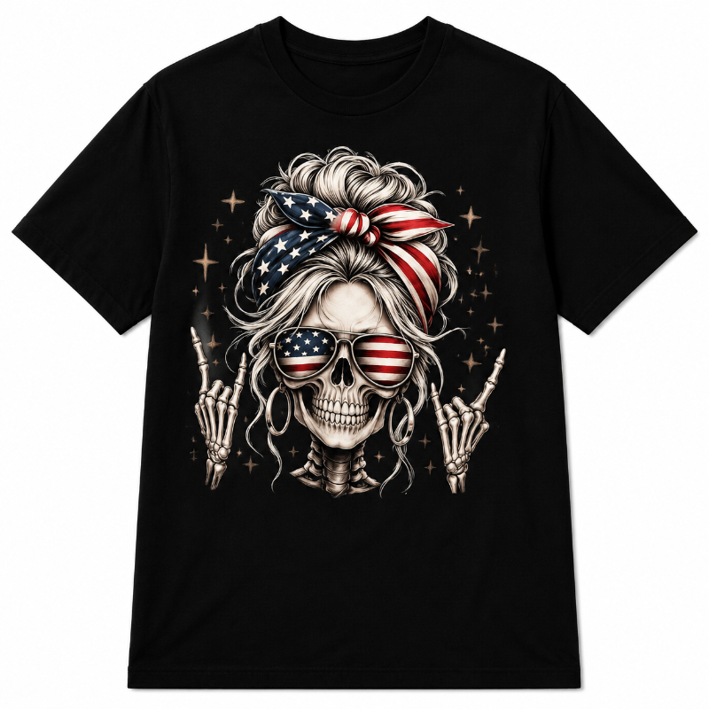 Vintage Skull Graphic