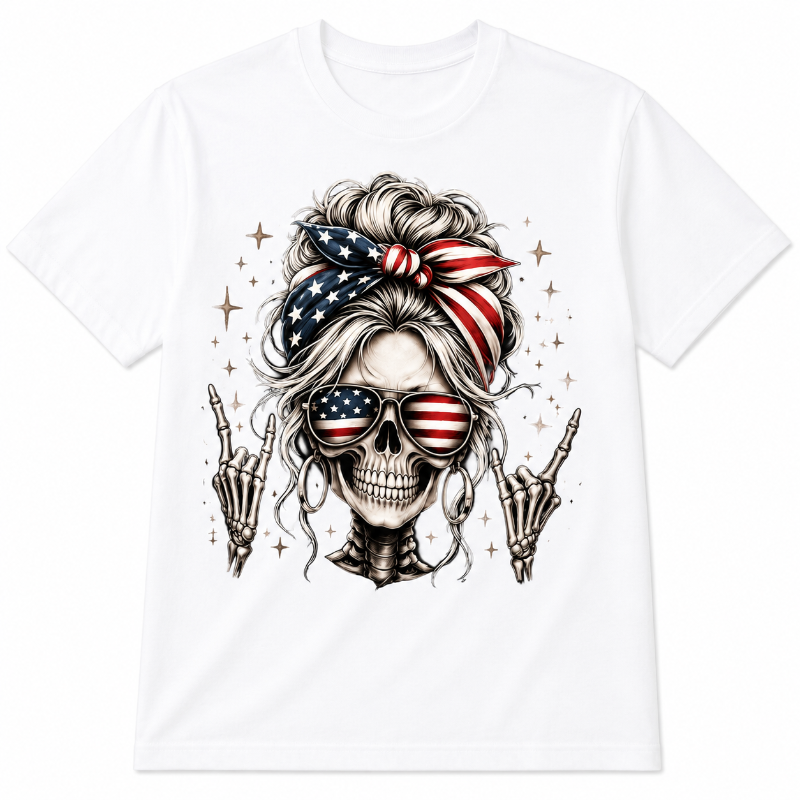 Vintage Skull Graphic