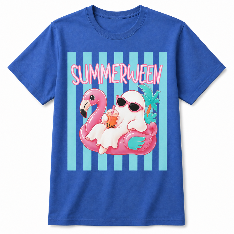 ummerween Ghost Flamingo