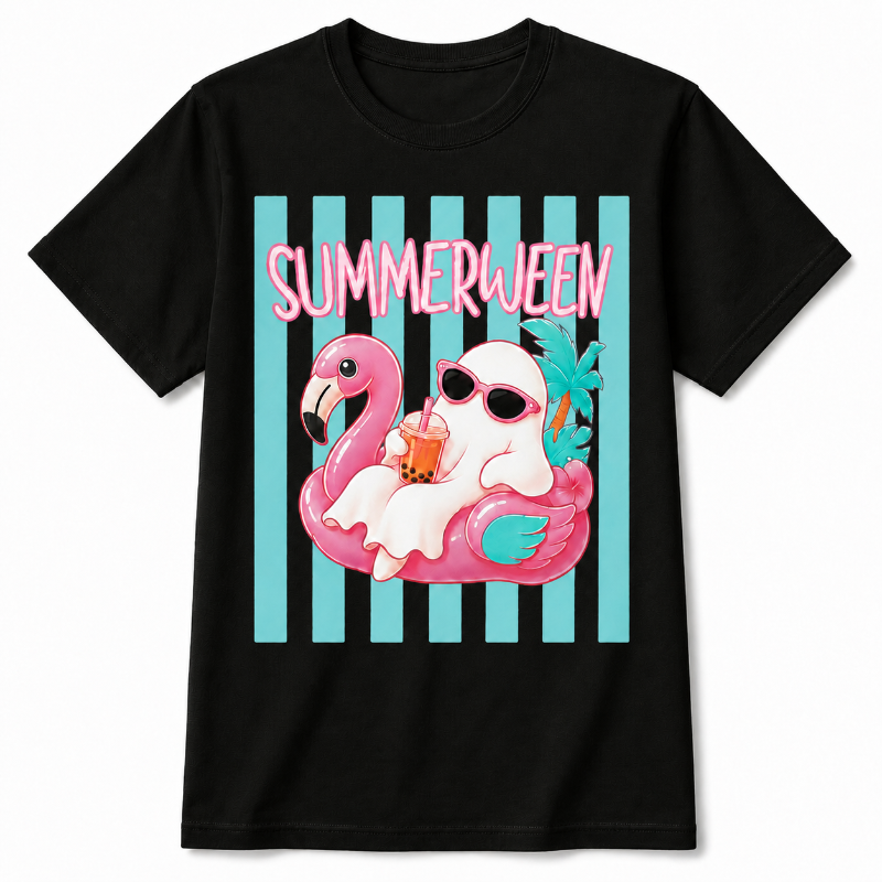 ummerween Ghost Flamingo