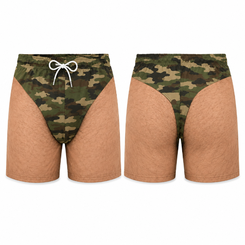 Mens Funny Camouflage Boxer Shorts