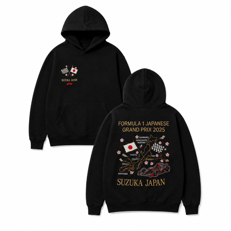 Suzuka Japan Racing Hoodie
