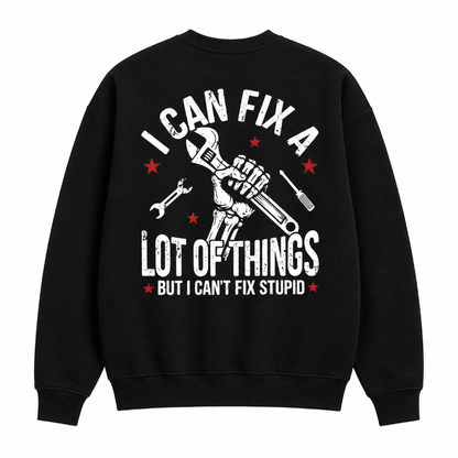 I Can Fix A Lot of Things Graphic Long Sleeve Shirt