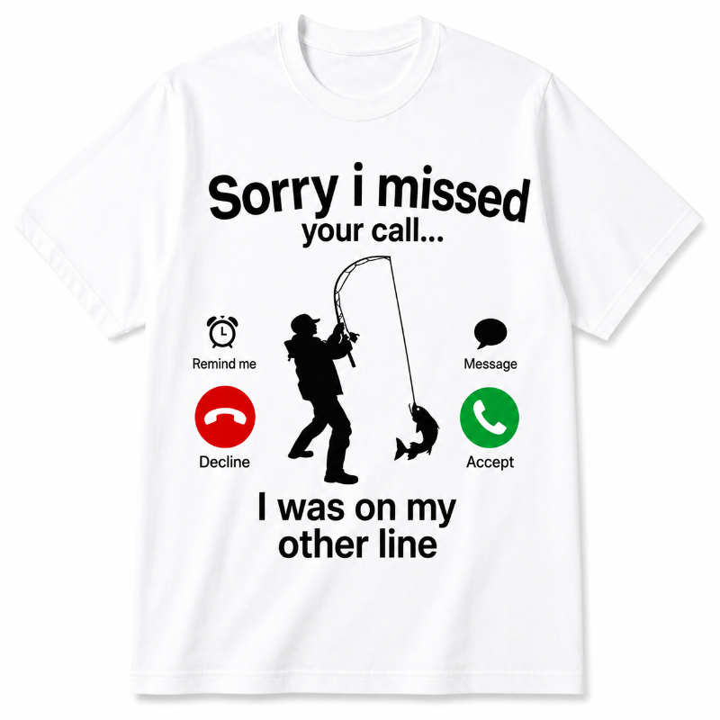Funny Fishing Missed Call