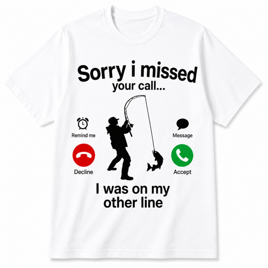 Funny Fishing Missed Call