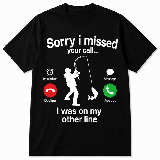 Funny Fishing Missed Call