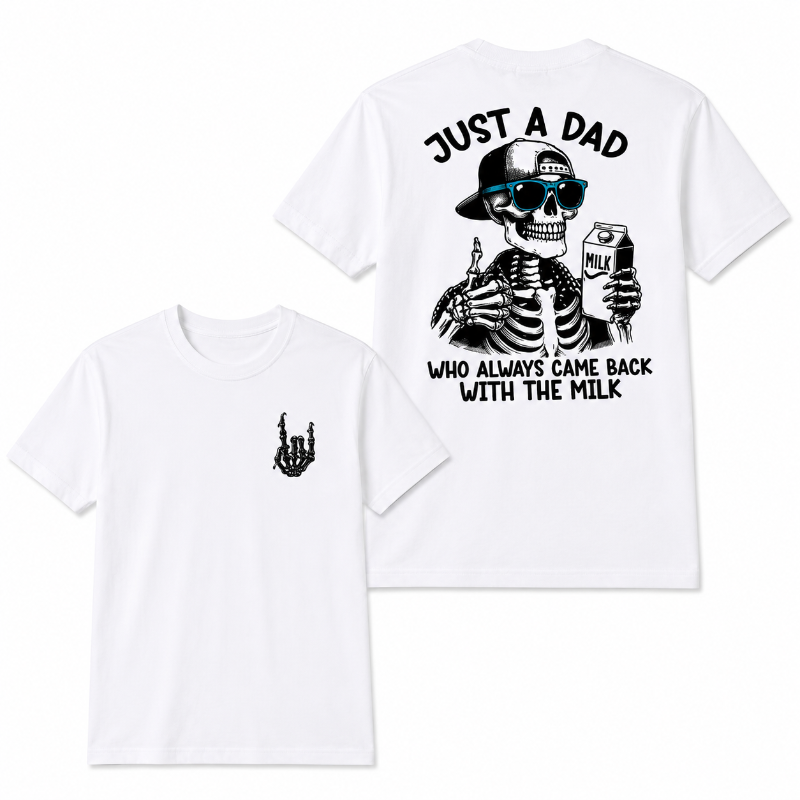 Just a Dad Funny Skeleton