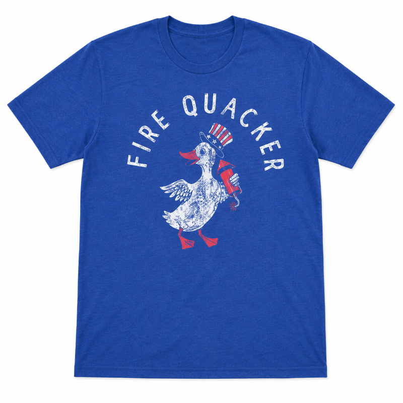 Fire Quacker Funny Duck