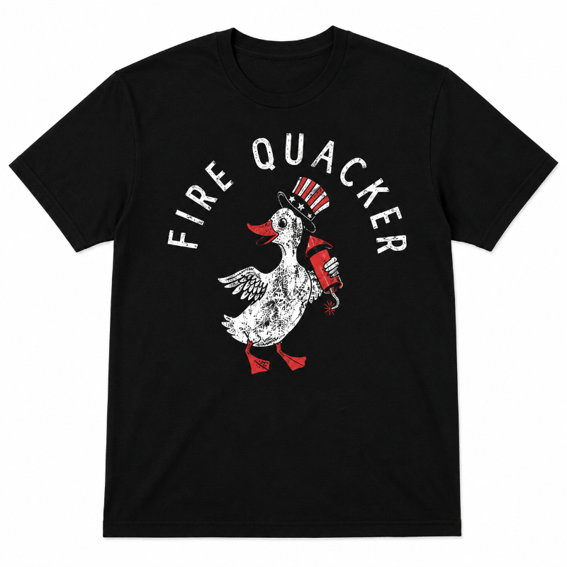 Fire Quacker Funny Duck