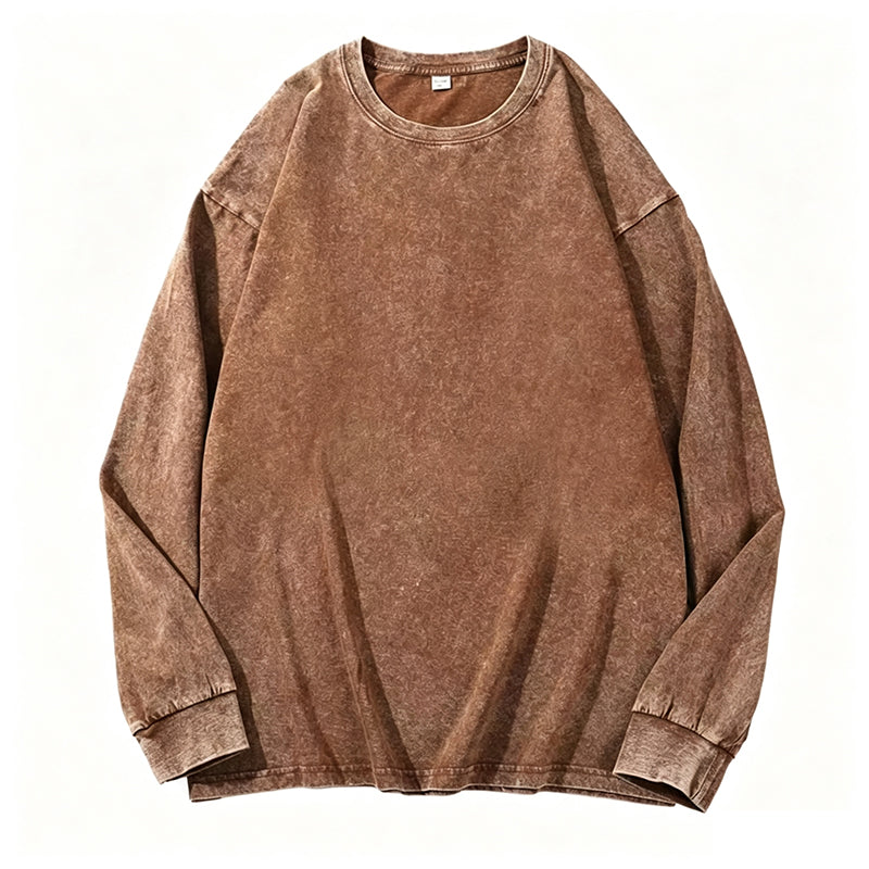Mens Casual Crew Neck Sweatshirt