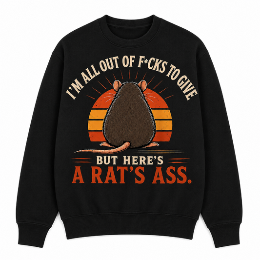 Funny Rat Graphic Hoodie