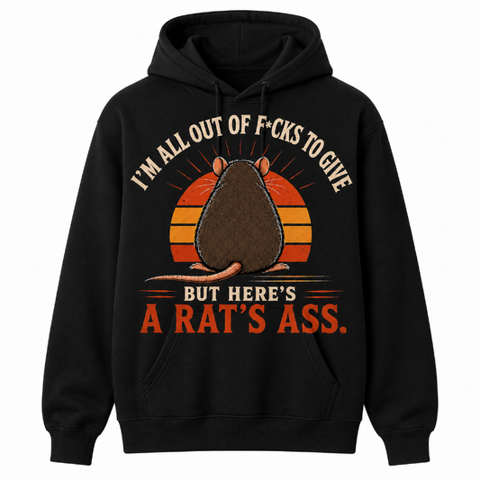 Funny Rat Graphic Hoodie