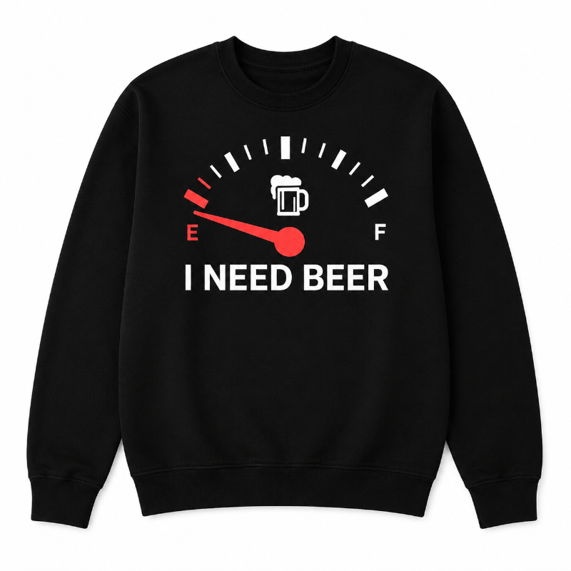 I Need Beer Graphic