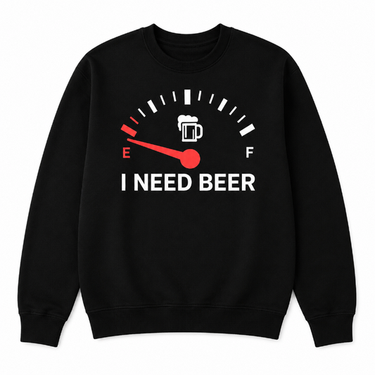 I Need Beer Graphic