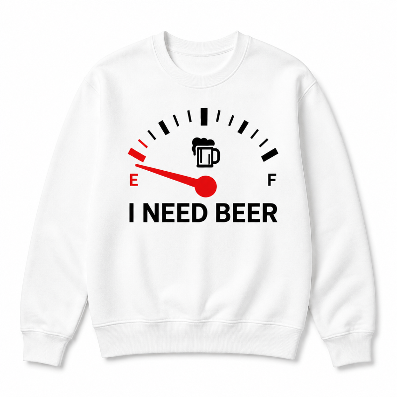 I Need Beer Graphic