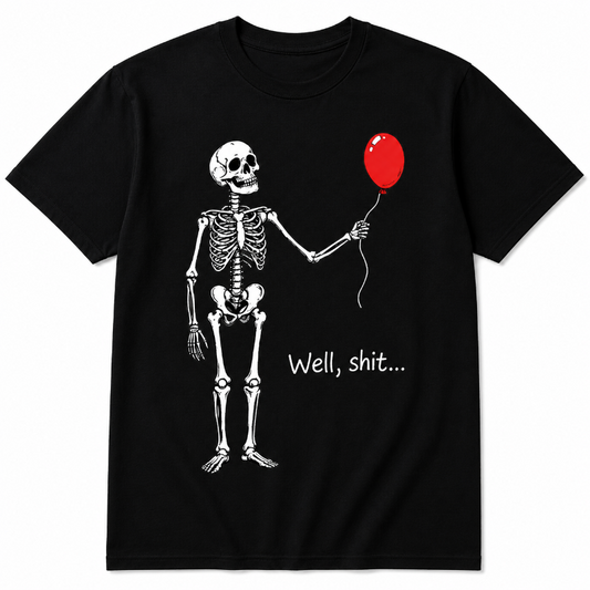 Well Shit Skeleton Balloon