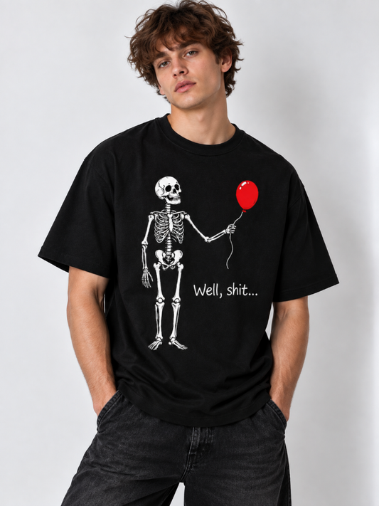 Well Shit Skeleton Balloon