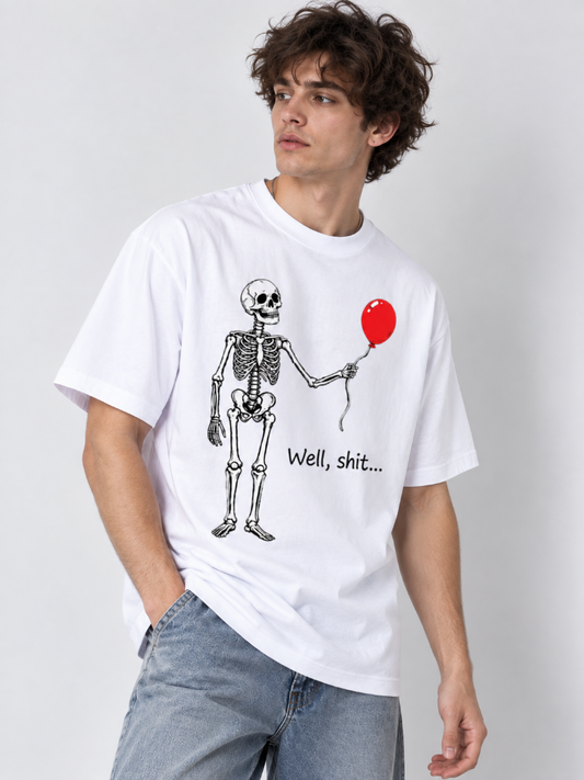 Well Shit Skeleton Balloon