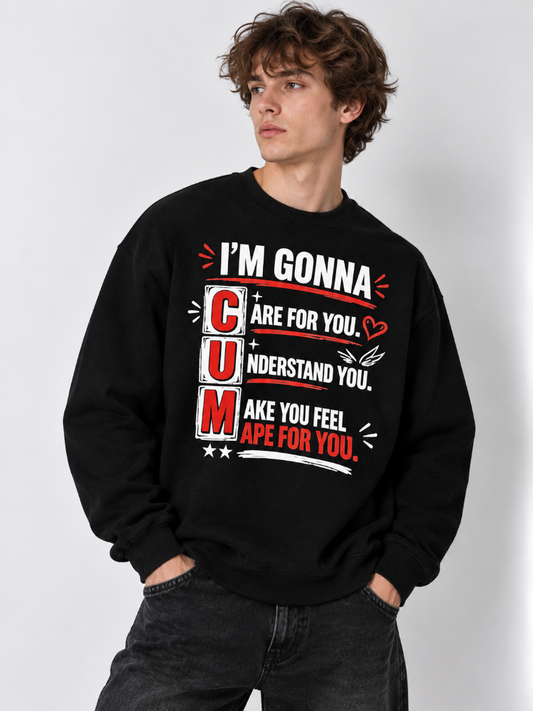 Im Gonna C.U.M Funny Graphic Hoodie