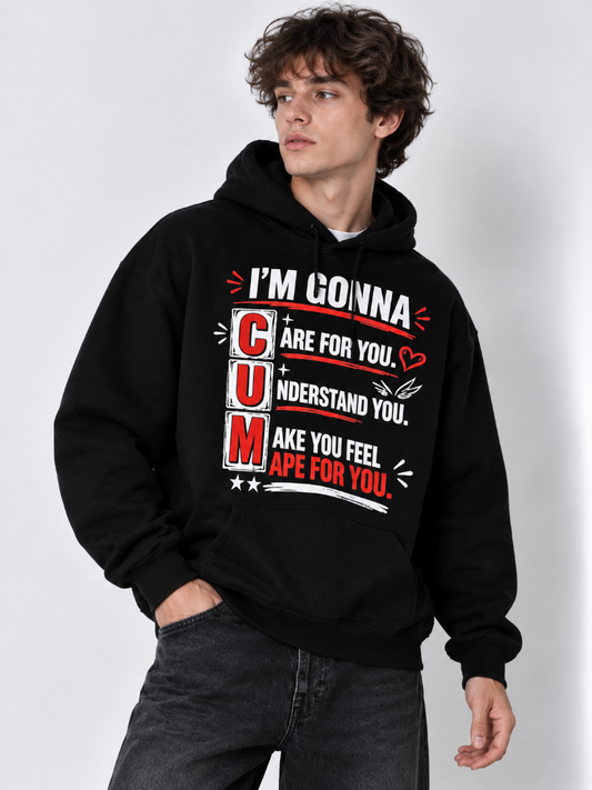 Im Gonna C.U.M Funny Graphic Hoodie