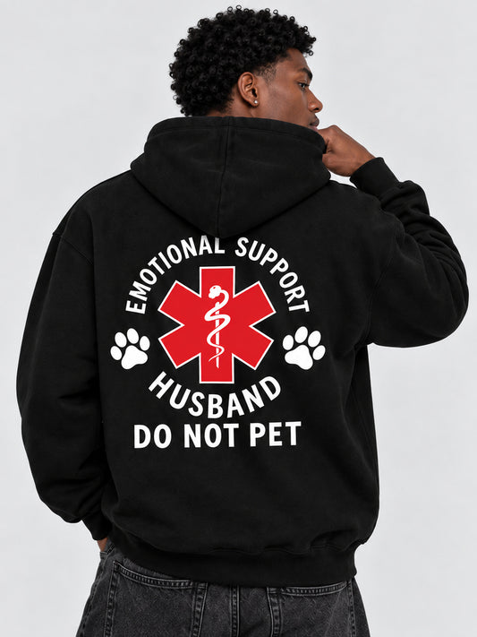 Emotional Support Husband Crewneck Sweatshirt