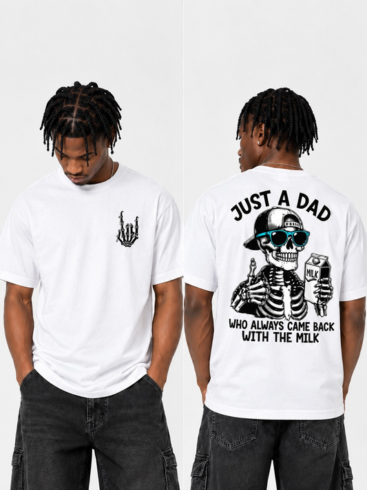 Just a Dad Funny Skeleton