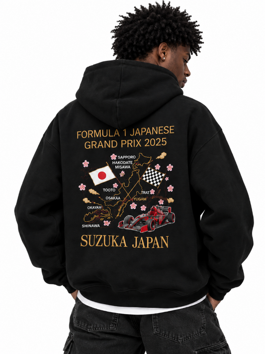 Suzuka Japan Racing Hoodie