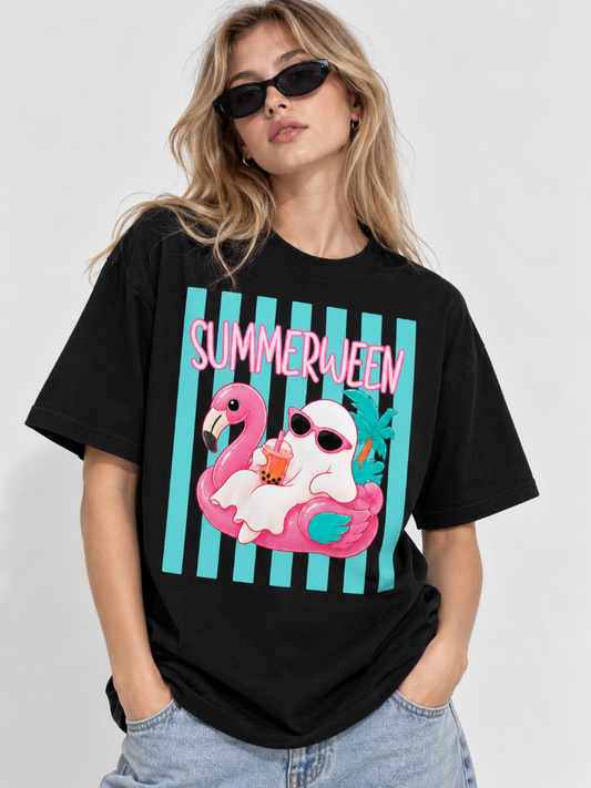 ummerween Ghost Flamingo