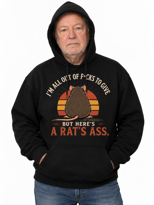 Funny Rat Graphic Hoodie