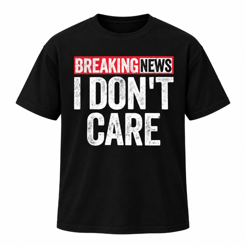 Breaking News I Dont Care