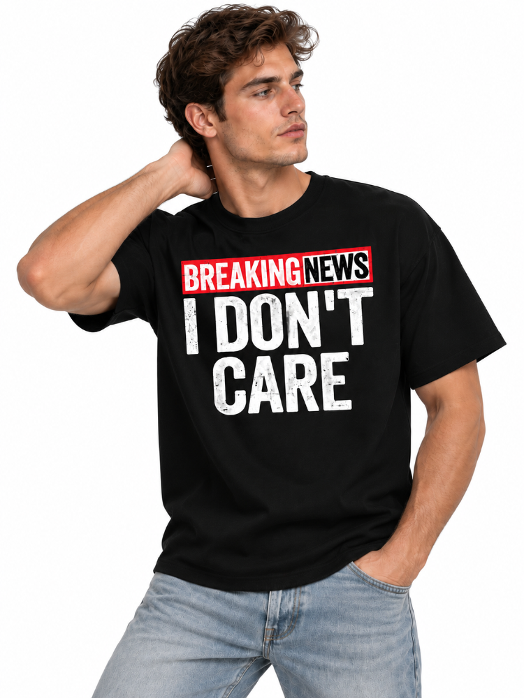 Breaking News I Dont Care