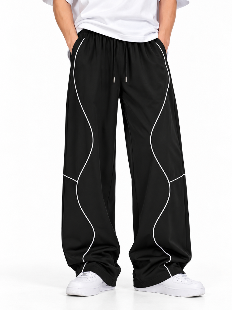 Curve Line Track Pants