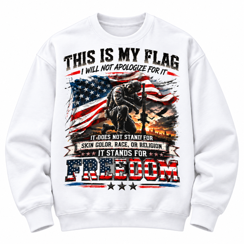 Mens American Flag Military