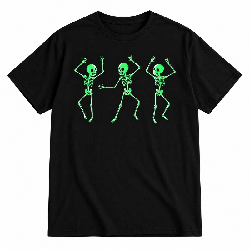 Halloween Dancing Skeleton Graphic