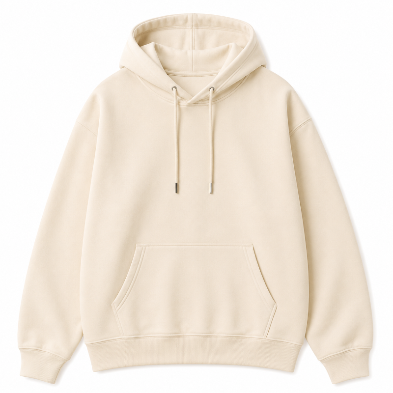 Classic Cotton Pullover Hoodie