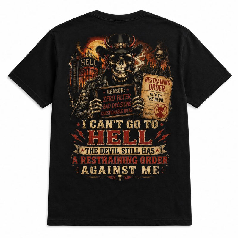 Men’s “I Can’t Go to Hell”