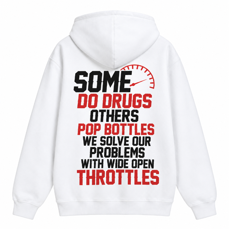 Racing Throttle Graphic Hoodie