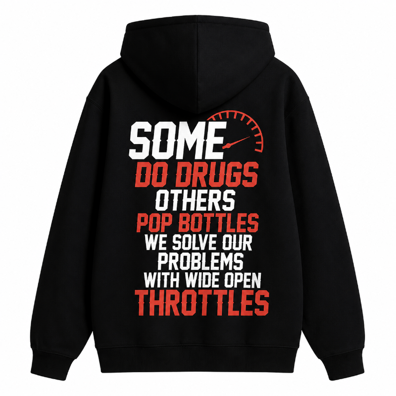 Racing Throttle Graphic Hoodie